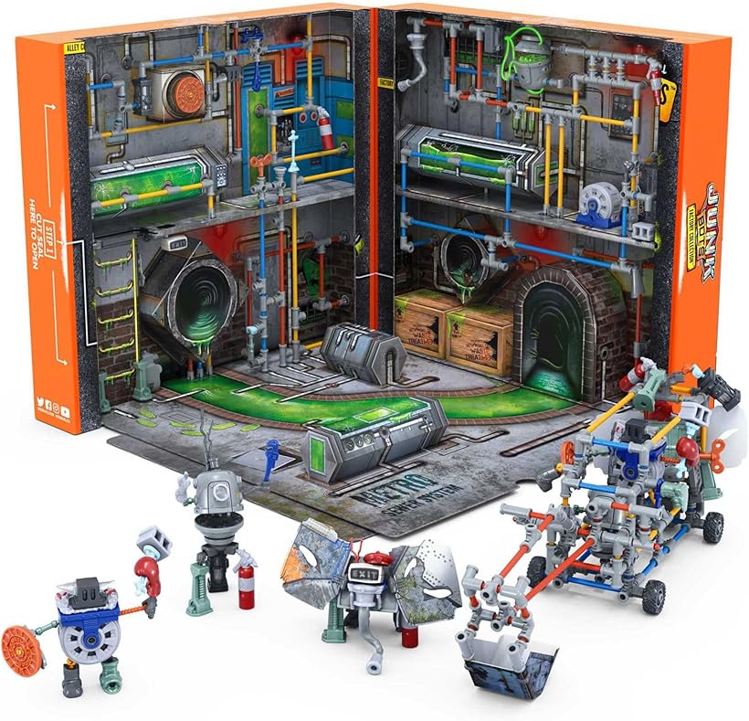 JUNKBOTS Factory Surprise Construction Metro Sewer System